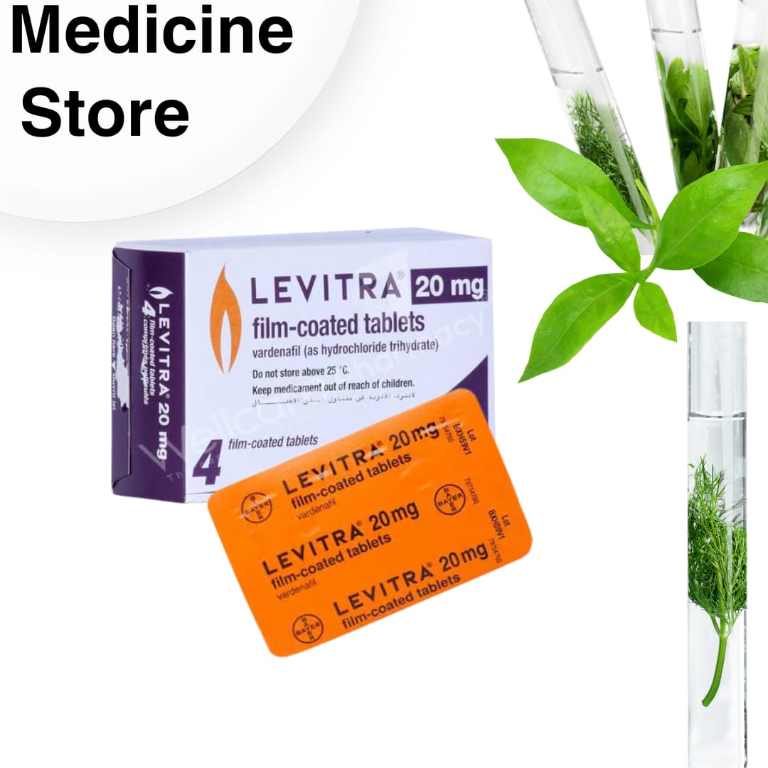 German Levitra@ -20mg 4 Tablet