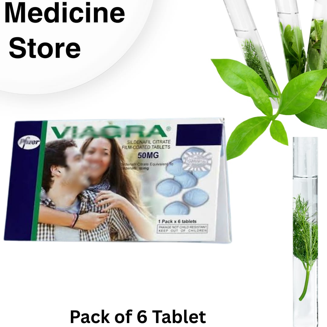 Viagra 6 Tablets 50mg | Made in USA