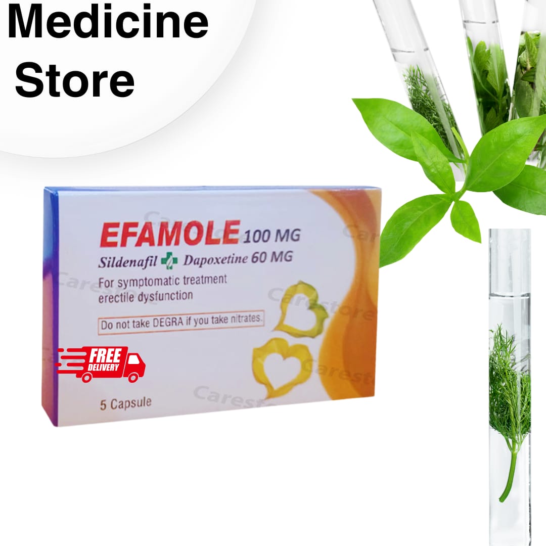 Efamole 5 Tab | Sildenafil & Dapoxitane Formula